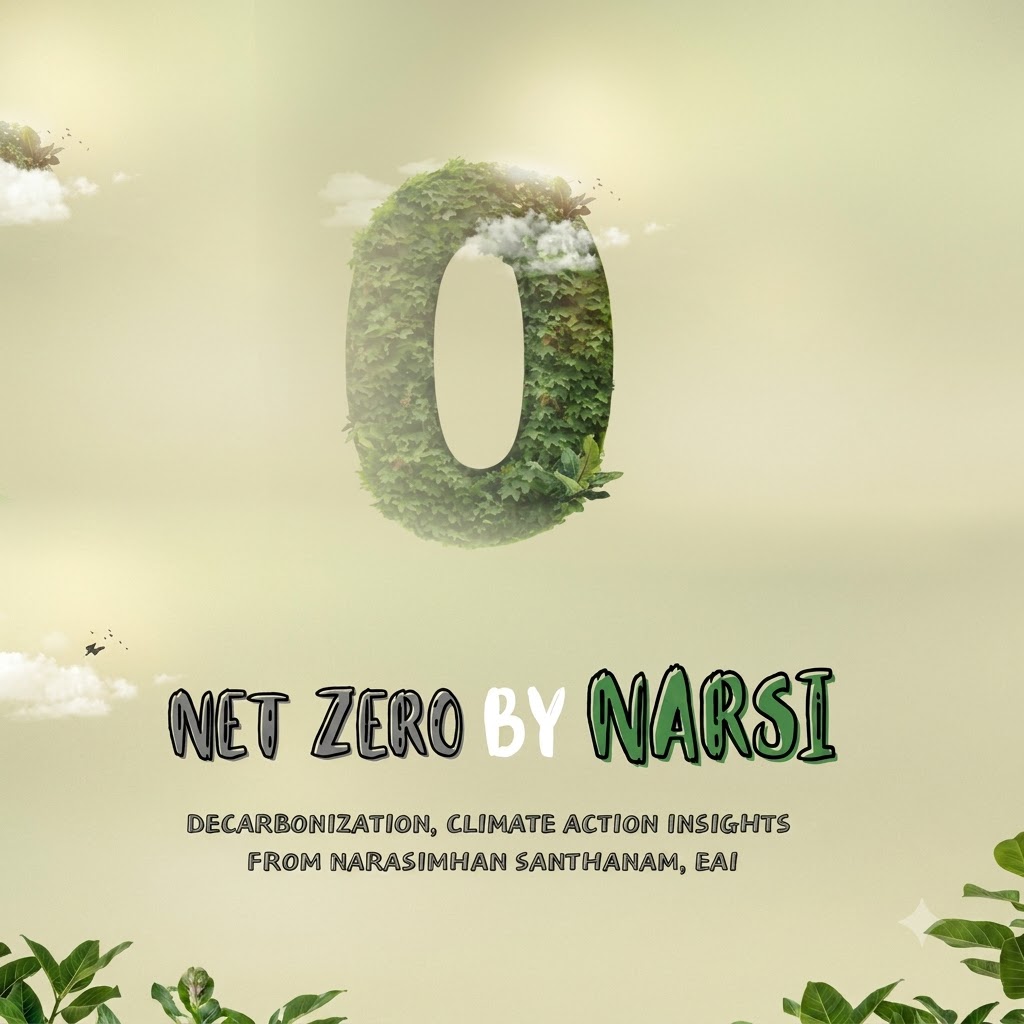 Decarbonization and Net Zero Initiatives Illustration